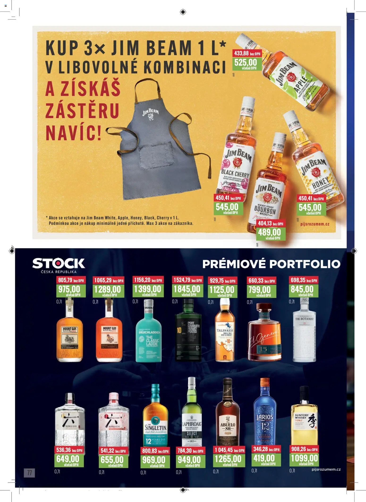 Ratio leták od 01.12.2025 | Strana: 78 | Produkty: Whiskey, Bourbon, Gin, Apple