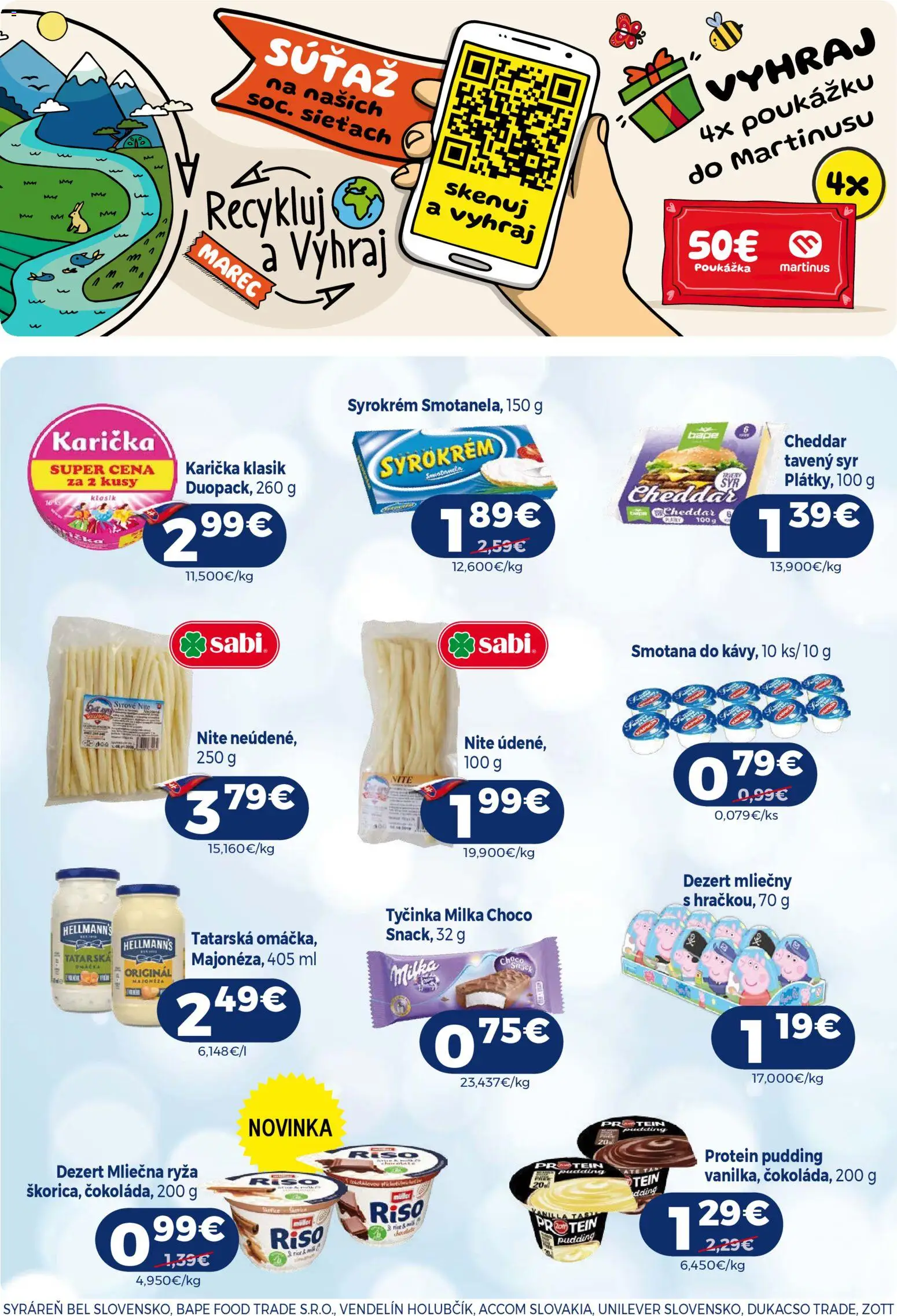 Nové Milk Agro akcie – leták je platný od 04.03.2026 | Strana: 5 | Produkty: Ryža, Smotana, Protein, Milka