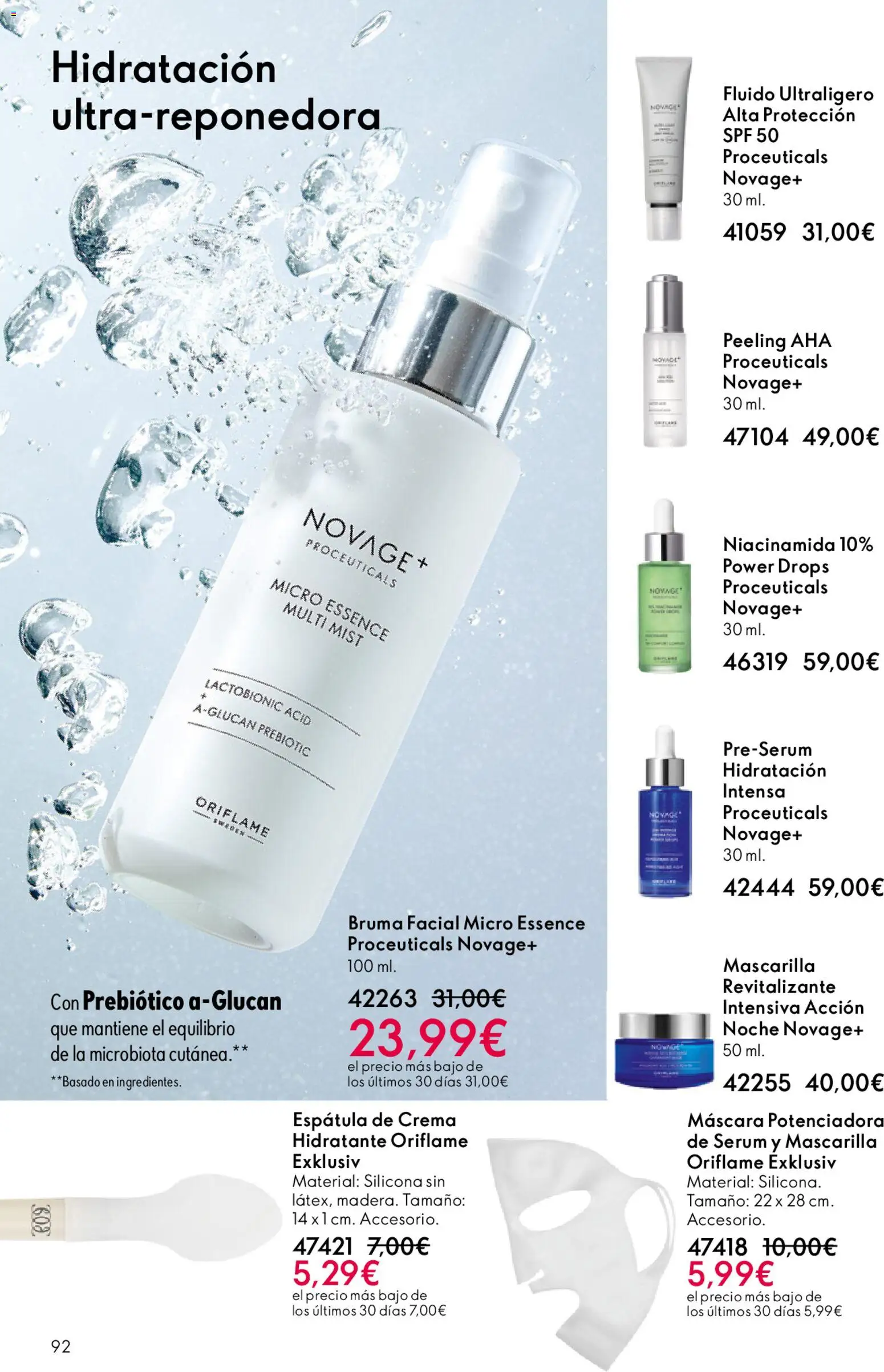 Oriflame - Catálogo Campaña 6 │ válido desde el 22.04.2026 | Página: 92 | Productos: Máscara, Peeling, Sérum, Crema