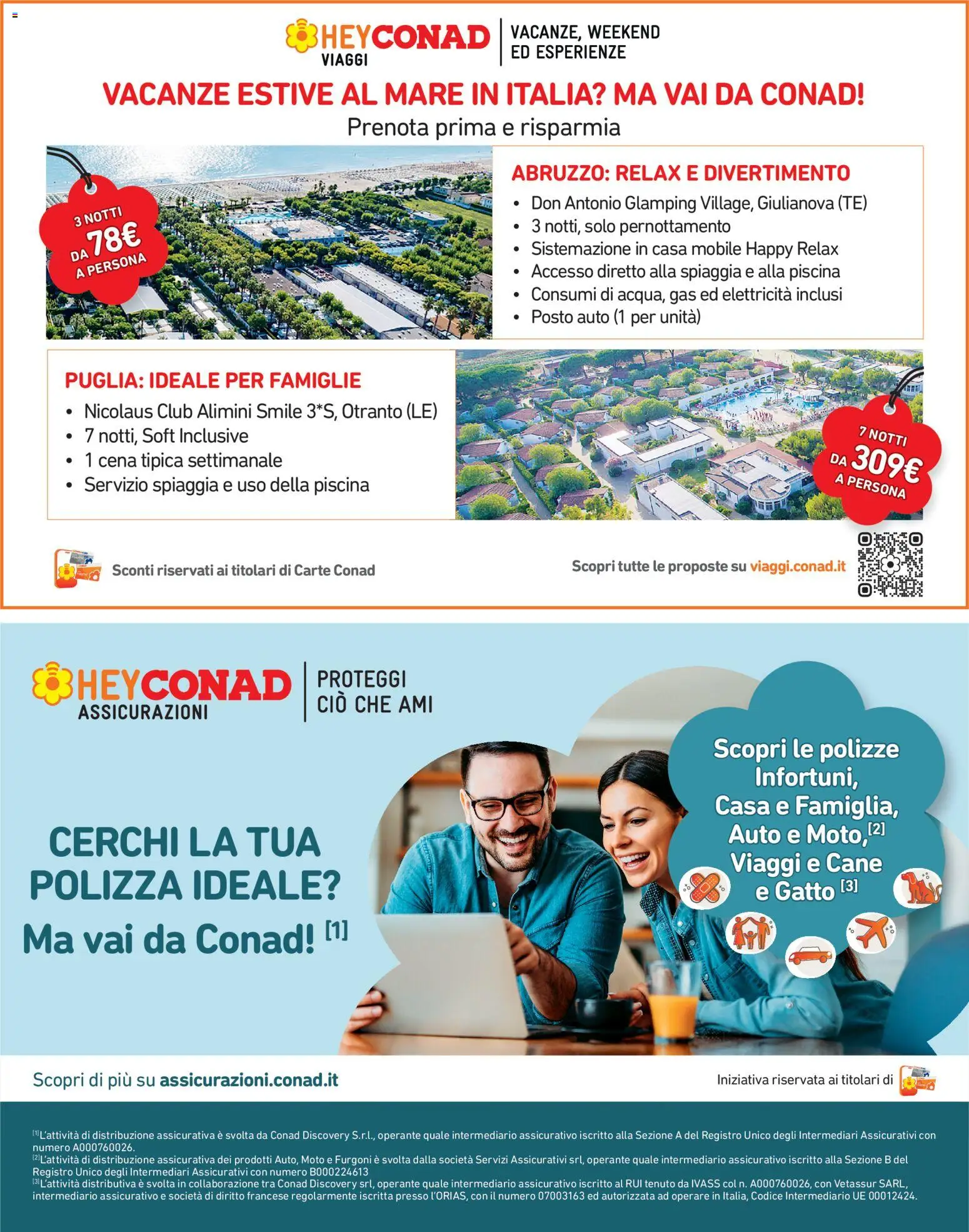 Volantino Conad del 16.01.2026 | Pagina: 10 | Prodotti: Mobile, Tè, Piscina