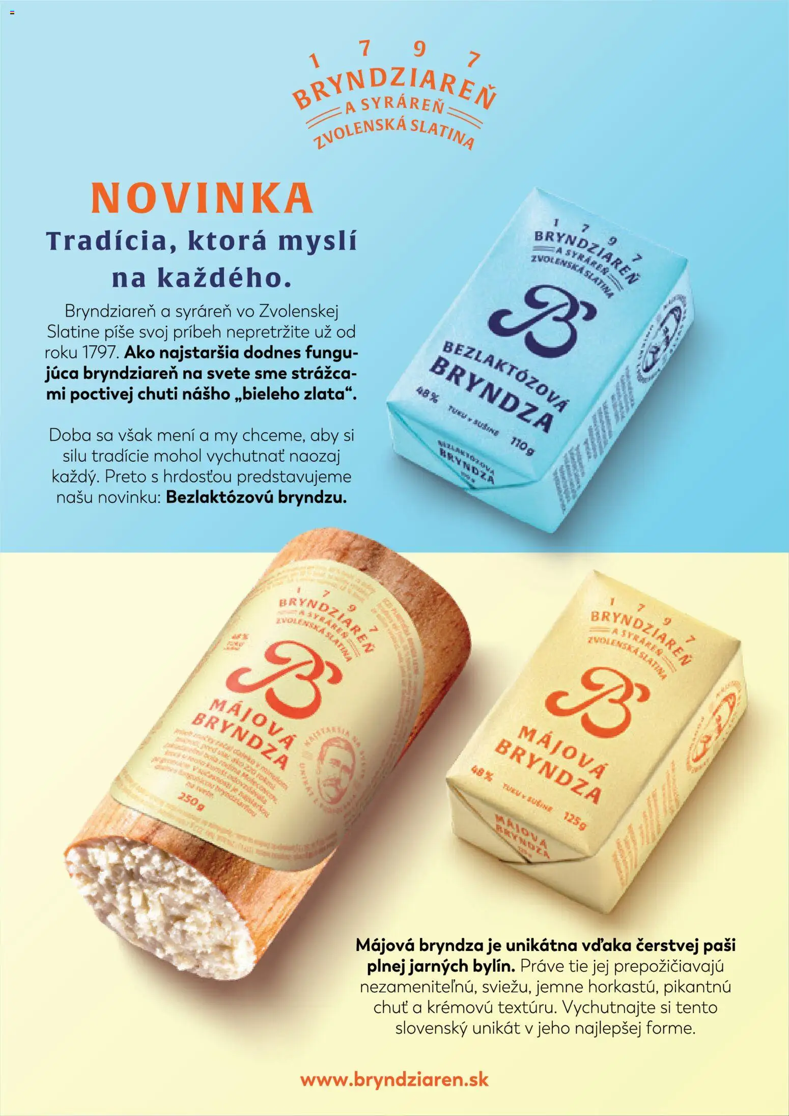 Nové COOP Jednota akcie – leták je platný od 01.05.2026 | Strana: 27 | Produkty: Bryndza