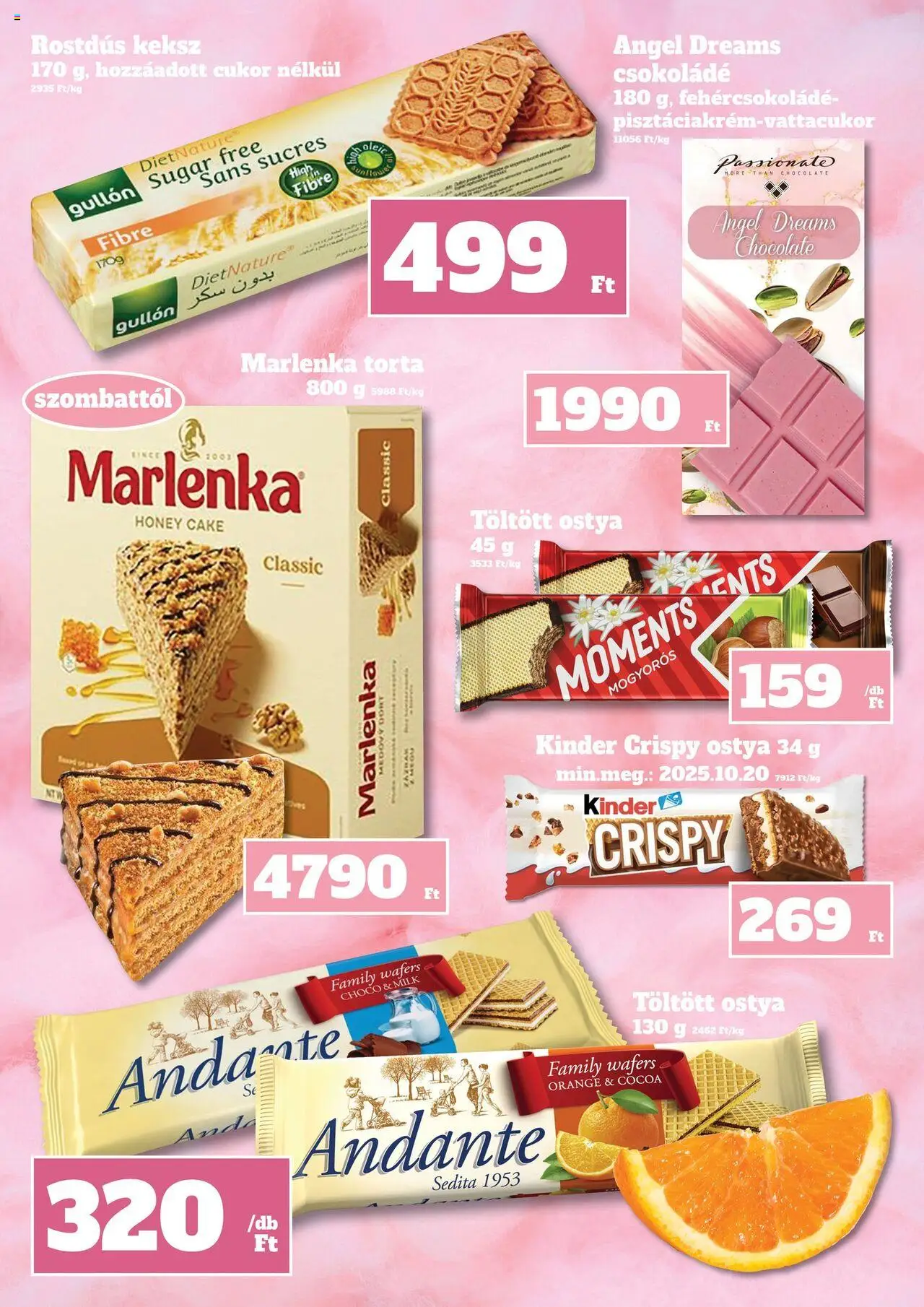 Family Diszkont akciós ujság - amely érvényes a következő dátumtól: 18.09.2025 | Oldal: 18 | Termékek: Torta, Csokoládé, Keksz, Cukor