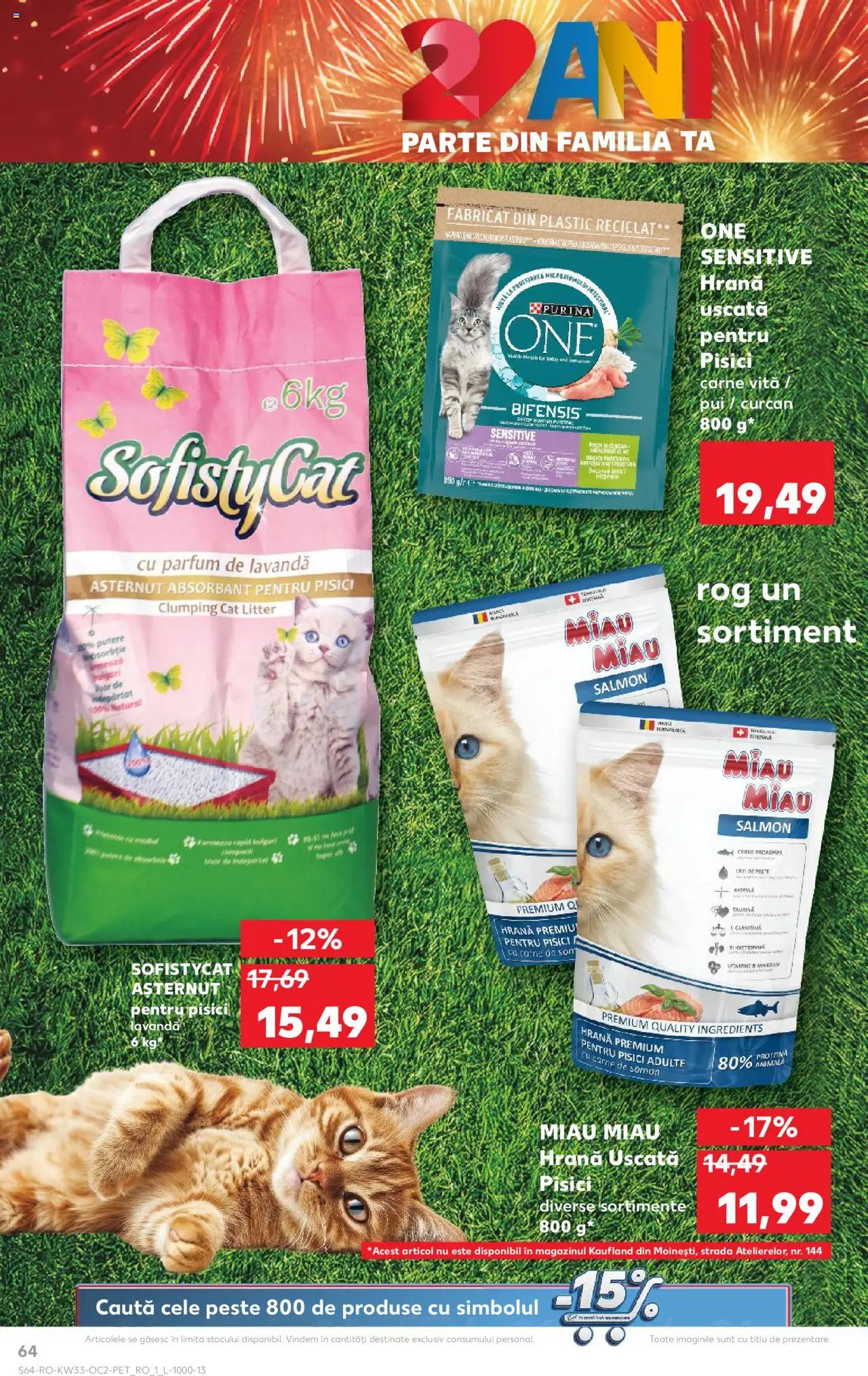 Kaufland RO akciós ujság - amely érvényes a következő dátumtól: 13.08.2025 | Oldal: 64 | Termékek: Parfüm