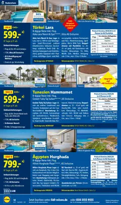 Lidl Reisen Oktober/November Reise-Highlights ab 13.10.2025 gültig | Seite: 18 | Produkte: Spiel, Sofa, Bad, Uhr