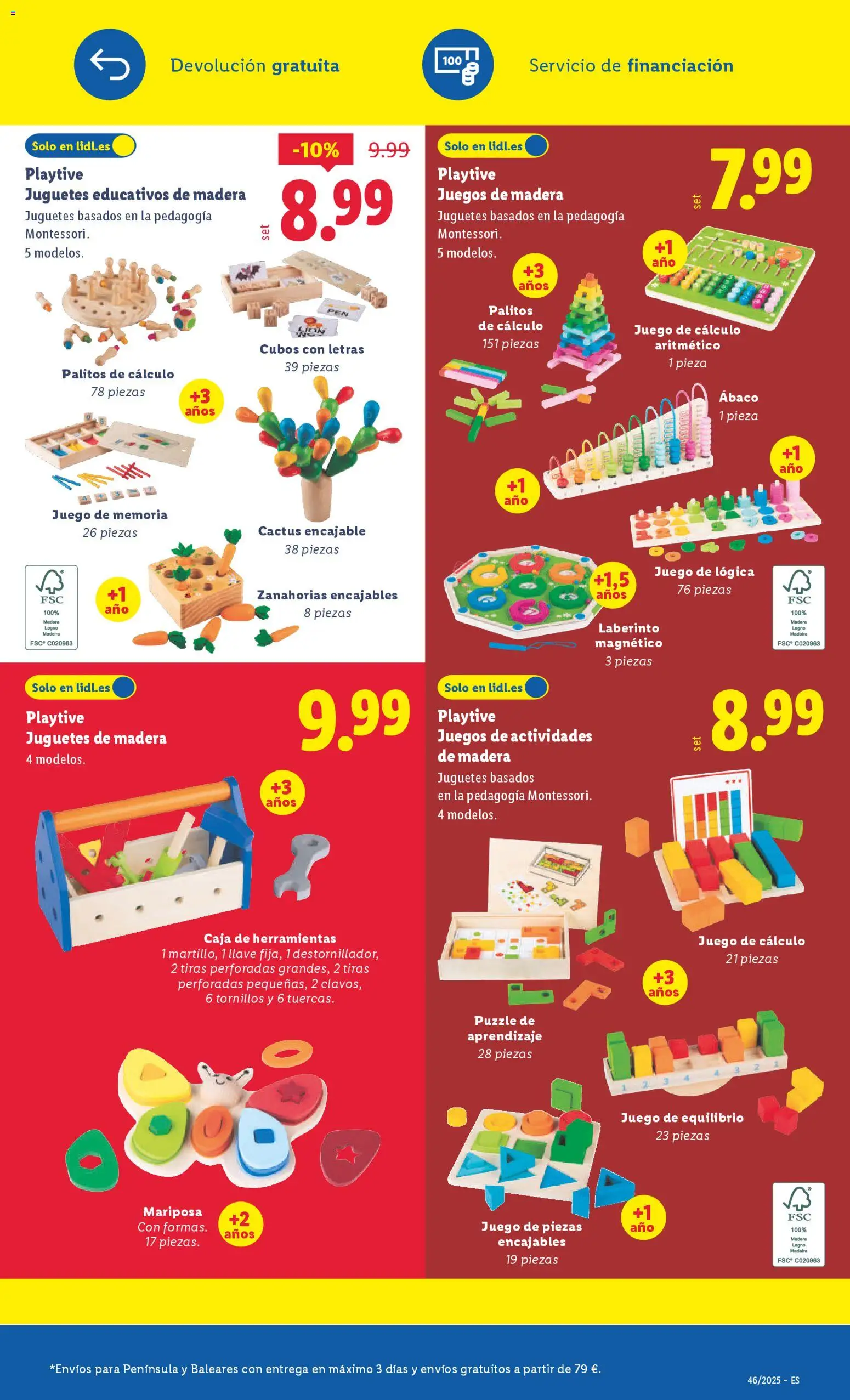 Lidl folleto de bazar │ válido desde el 10.11.2025 | Página: 5 | Productos: Juguetes, Caja