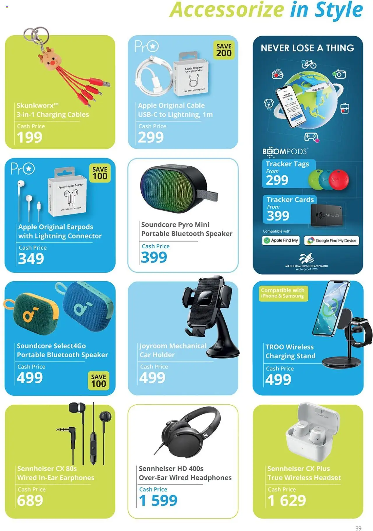 New Cellucity catalogue – valid from 07.10.2025 | Page: 41 | Products: Headphones, Cable, Connector, Speaker