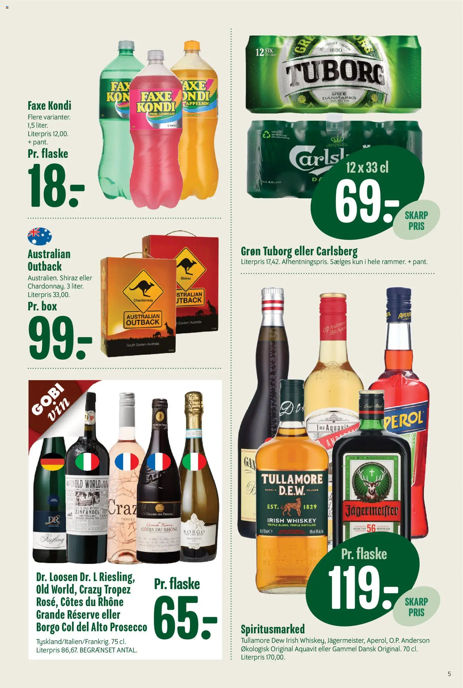 Min Købmand tilbudsavis – gyldig fra 17.04.2026 | Side: 5 | Produkter: Faxe Kondi