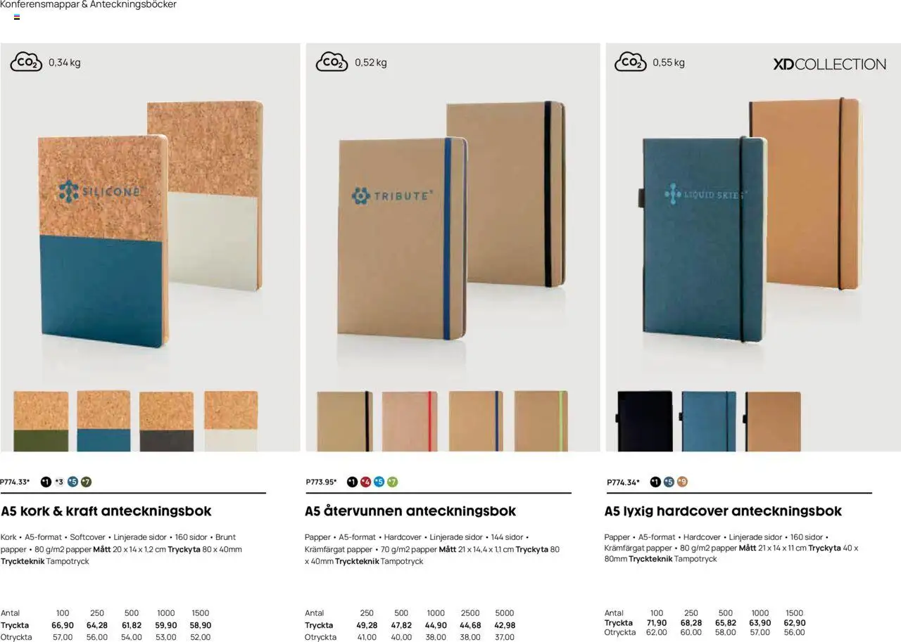 Lyreco reklamblad aktuell från 12.03.2024 | Sida: 177 | Produkter: Papper, Anteckningsbok
