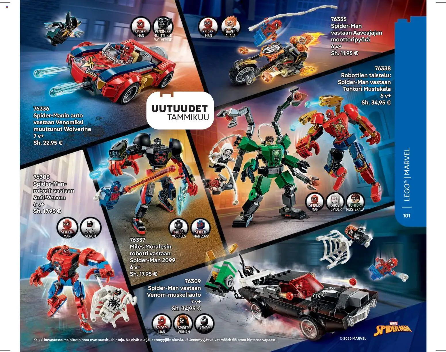 LEGO tarjoukset – voimassa 01.01.2026 alkaen | Sivu: 101 | Tuotteet: Robotti