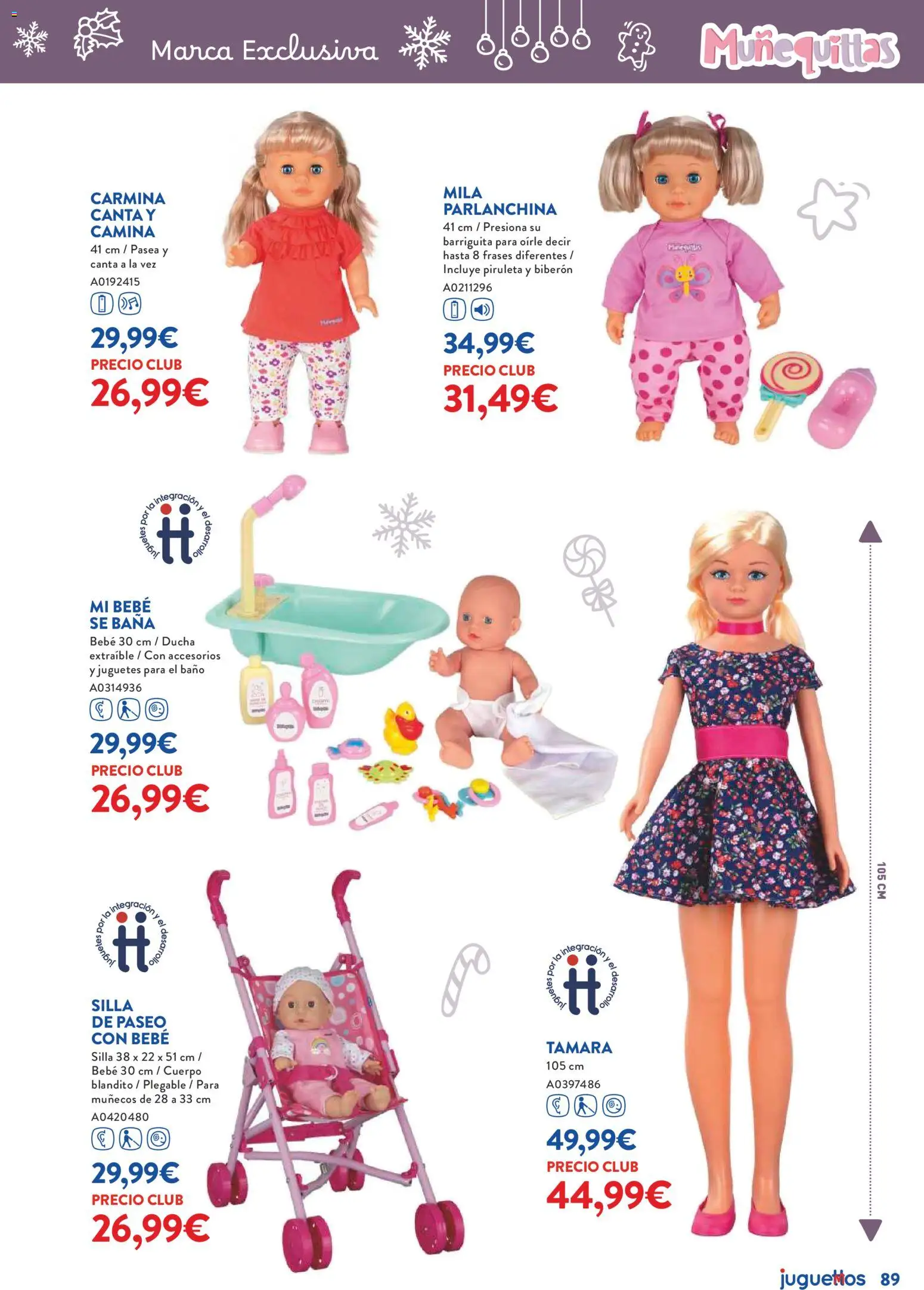 Juguettos catálogo Navidad │ válido desde el 27.10.2025 | Página: 89 | Productos: Juguetes, Silla, Baño, Ducha
