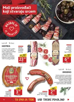 IVANEČKA KRANJSKA KOBASICA, Imisimo, 400g - Pregled kataloga iz trgovine Konzum, vrijedi od 18.02.2026 | Stranica: 14