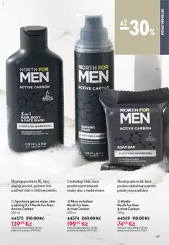 Oriflame katalog č.13/2025 od 07.09.2025 | Strana: 137 | Produkty: Pěna na holení, Mýdlo, Sprchový gel, Body