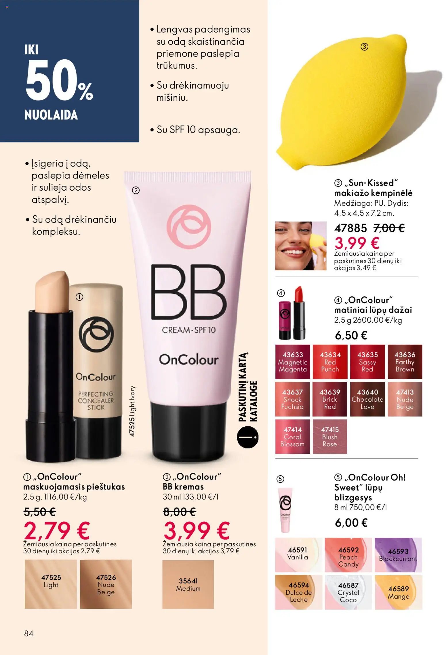 Oriflame akcijos nuo 10.12.2025 | Puslapis: 84 | Prekių: BB kremas, Kremas