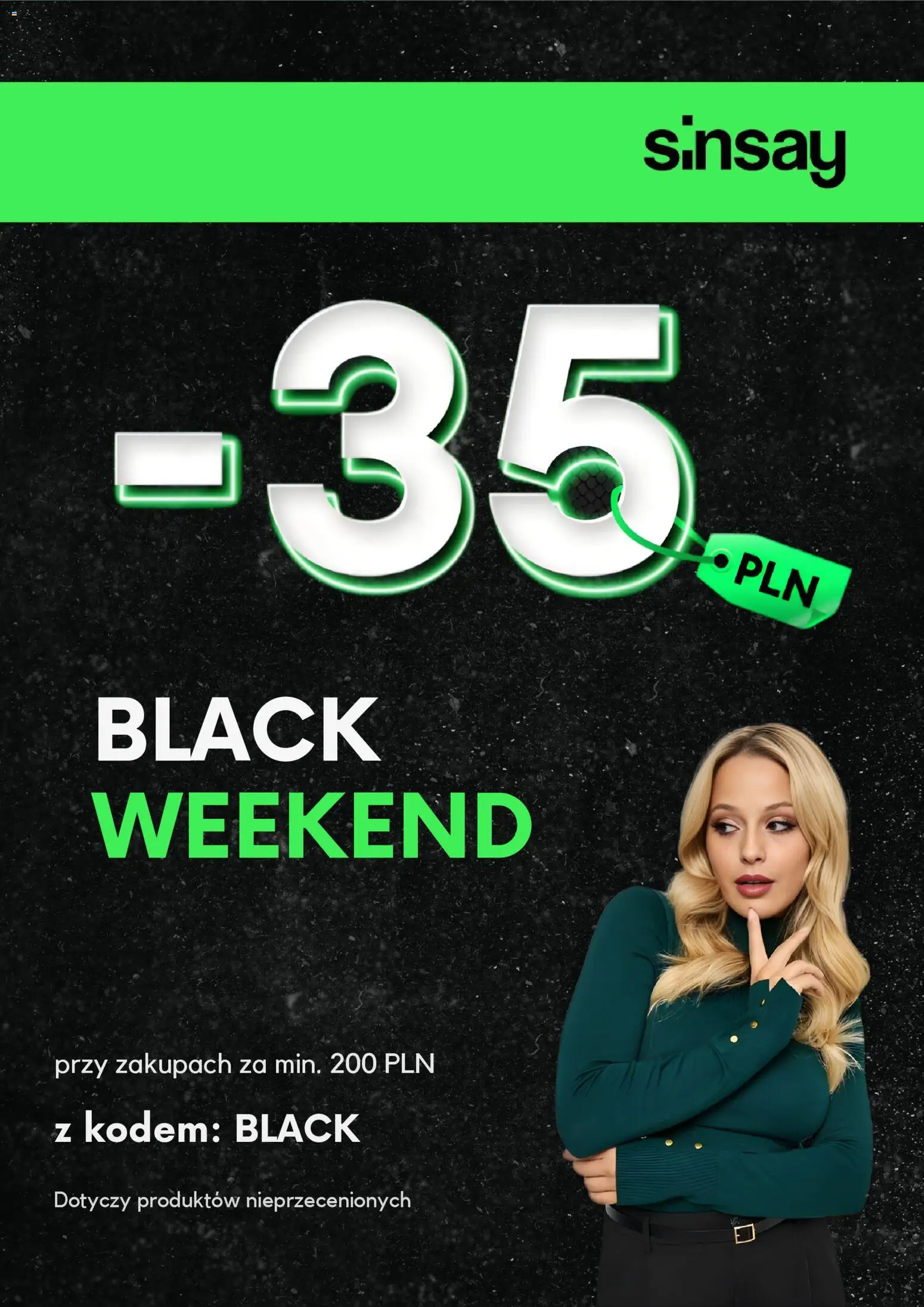 Sinsay Black Friday od 07.11.2025 | Strona: 1