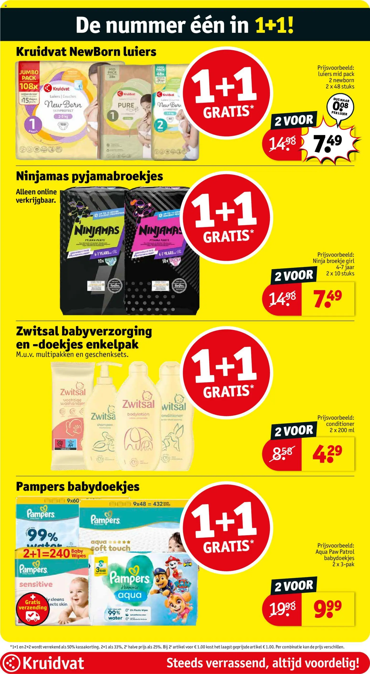 {H1} | Pagina: 5 | Producten: Ostyalap, Kan, Pampers, Shampoo