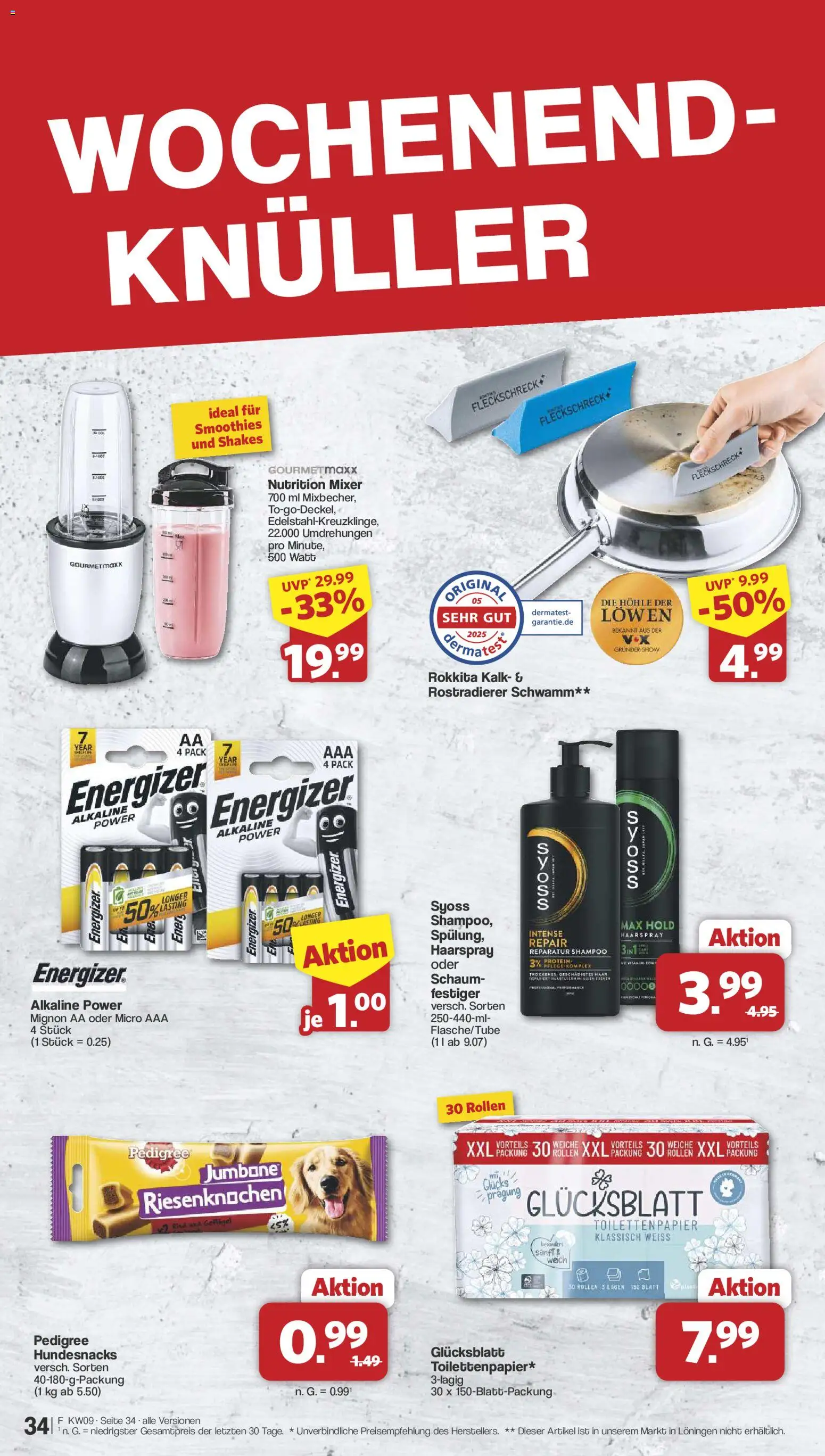 Famila Nordwest Prospekt 	 – gültig ab 23.02.2026 | Seite: 35 | Produkte: Mixer, Shampoo, Haarspray, Pedigree