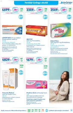 Gyöngy Patikák akciós újság - amely érvényes a következő dátumtól: 01.03.2026 | Oldal: 19