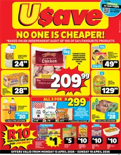 Usave specials catalogue – valid from 13.04.2026