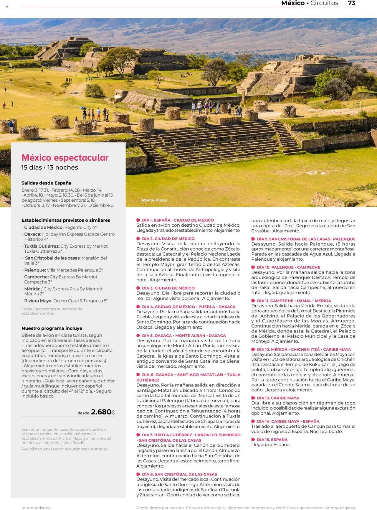 Viajes El Corte Inglés - Norteamérica y Caribe 2025 │ válido desde el 01.01.2025 | Página: 73