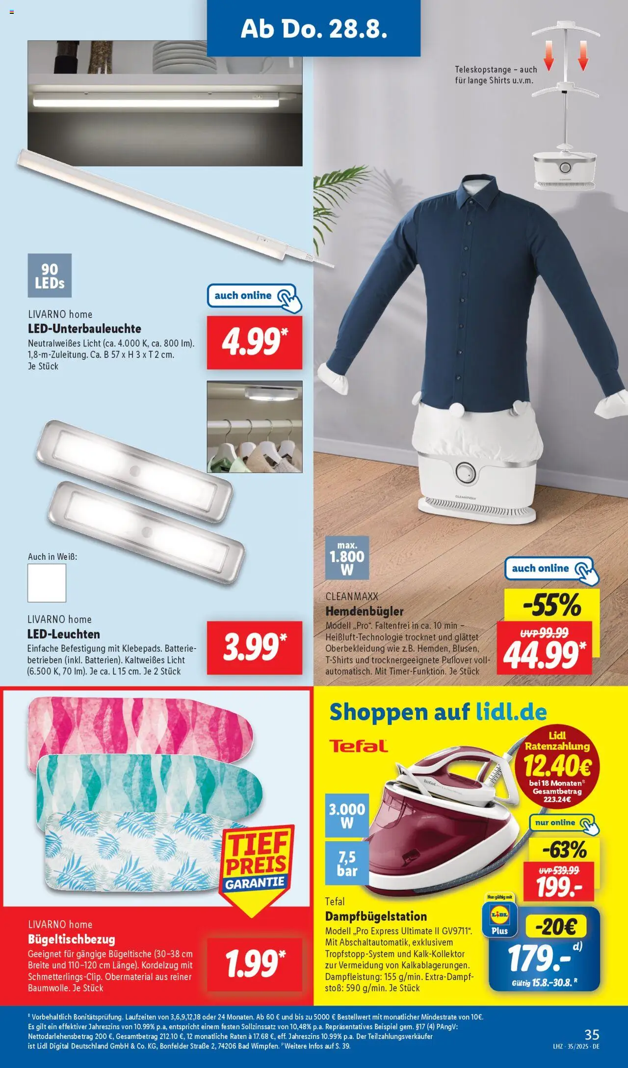 Lidl Prospekt Holzminden	 - gültig ab dem 25.08.2025 | Seite: 23 | Produkte: Batterie, Bad, Pullover