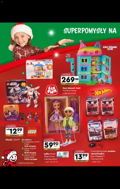 Pogląd oferty "Lalka Roxie Glam Look, Lalka Roxie Glam Look z akcesoriami • wys.: ok. 27 cm" - ważna od 27.10.2025 | Strona: 10 | Produkty: Gęś, Lalka, Lego