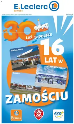 Pogląd oferty "E.Leclerc Gazetka - Zamość" - ważna od 29.07.2025