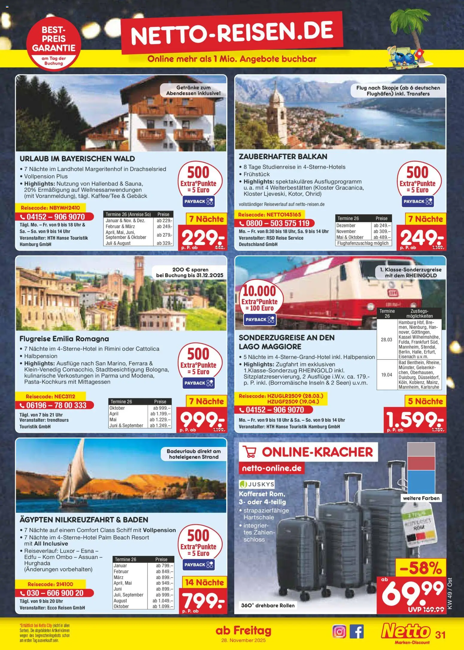 Netto Marken-Discount Prospekt 	 – gültig ab 01.12.2025 | Seite: 33 | Produkte: Bad, Uhr