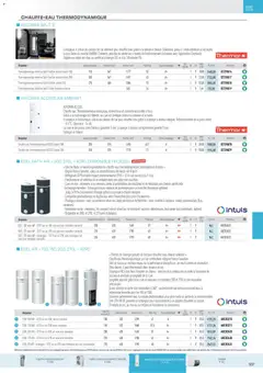 Rexel - Prévisualisation de Rexel - Brochure Chauffage Électrique, ECS, PAC AIR-AIR Et Qualite De L´Air Interieur valide à partir de 18.11.2025 | Page: 149 | Produits: Sac, Poids, Livre