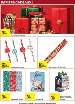 Carrefour - Prévisualisation de Carrefour catalogue semaine 50 valide à partir de 09.12.2025 | Page: 101 | Produits: Sac, Papier cadeau, Rouleau