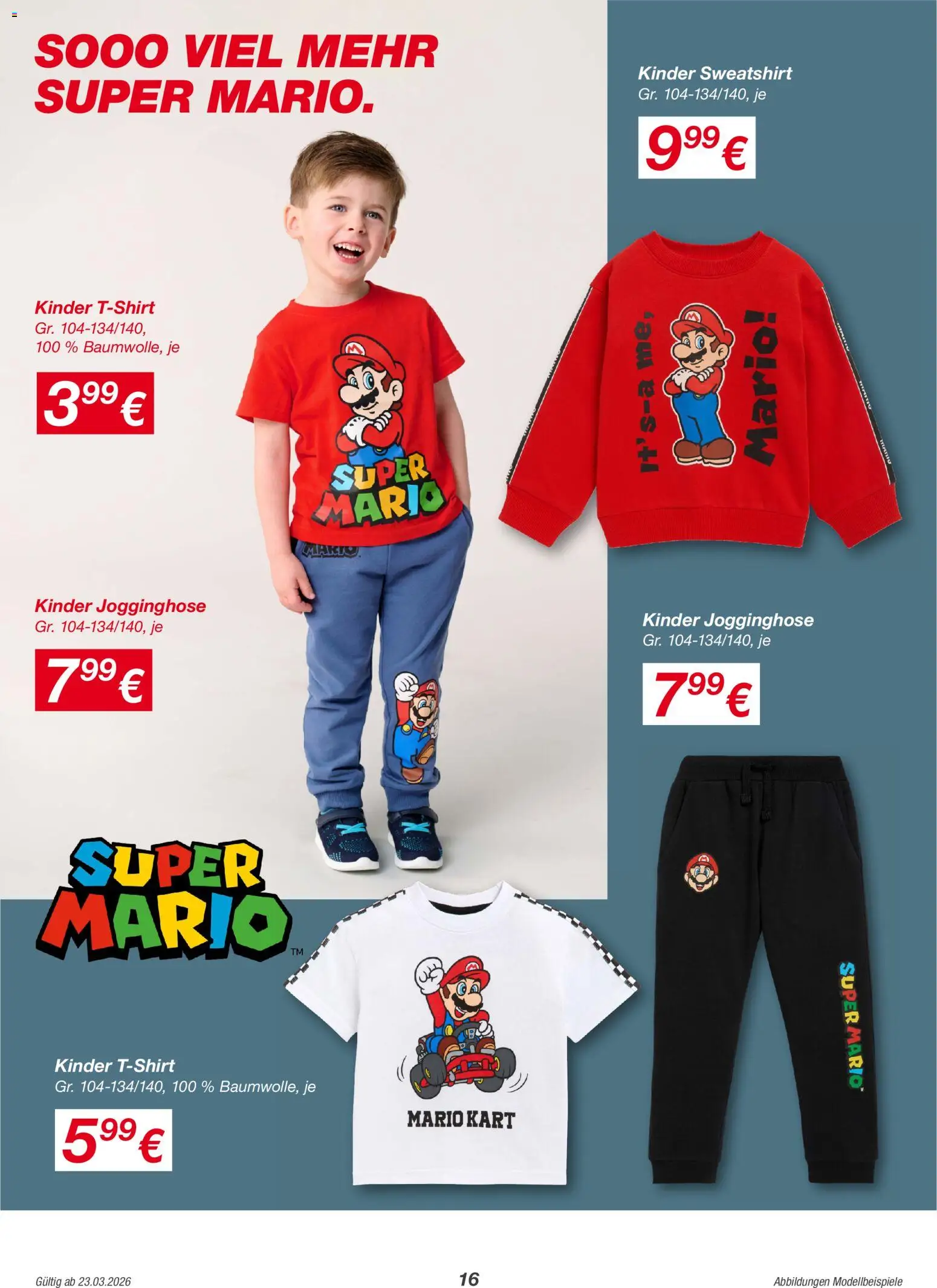 Kik Prospekt 	 – gültig ab 23.03.2026 | Seite: 16 | Produkte: Jogginghose, Sweatshirt