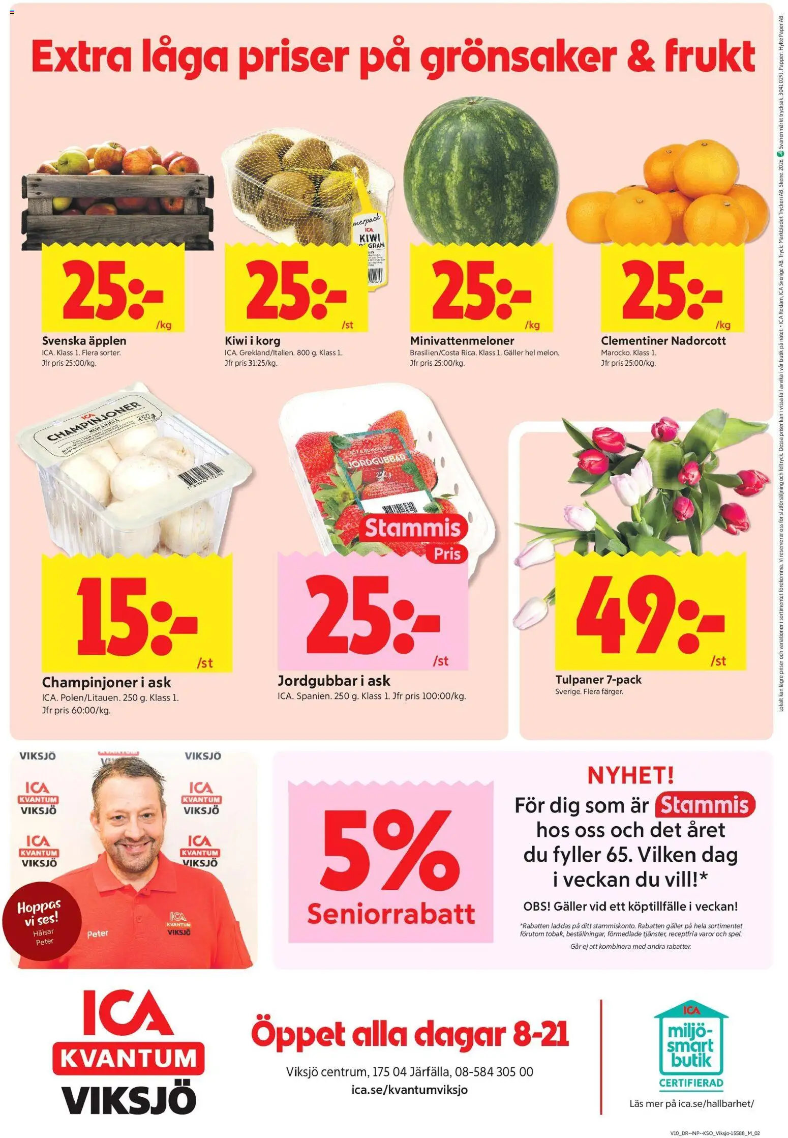 ICA Kvantum reklamblad aktuell från 02.03.2026 | Sida: 8