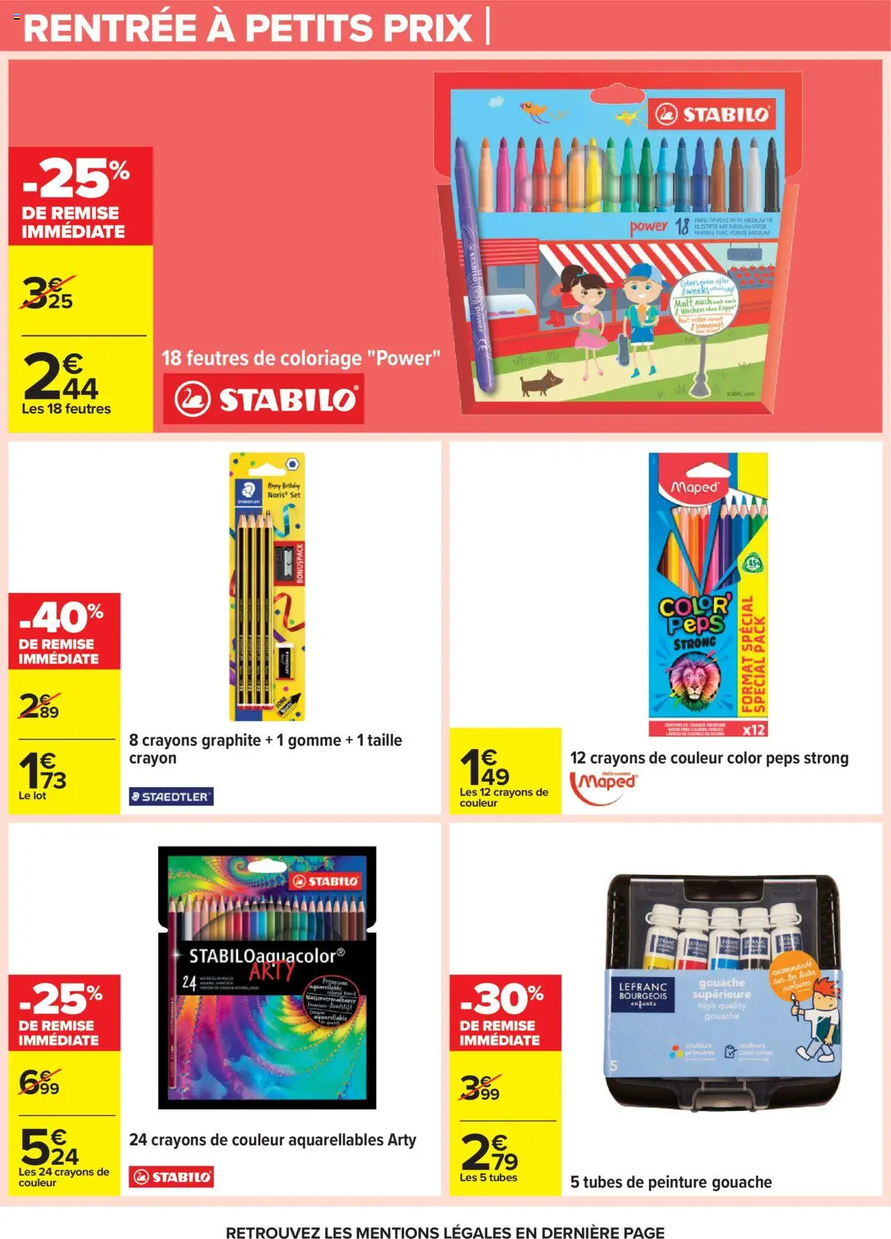 | Page: 71 | Produits: Crayon, Crayons de couleur