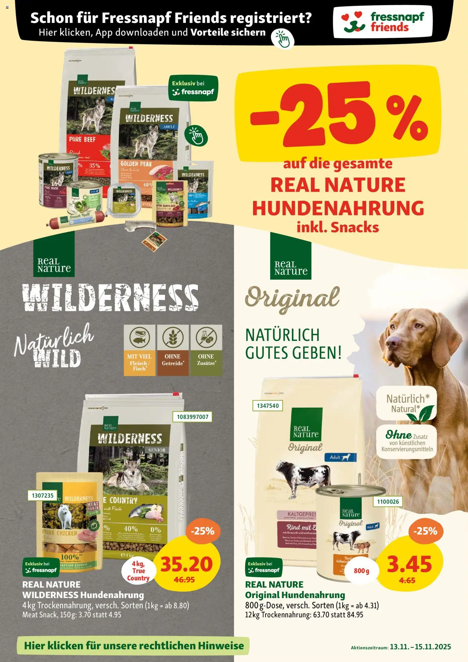 Fressnapf - Black Friday – gültig ab 13.11.2025 | Seite: 4 | Produkte: Fisch, Getreide