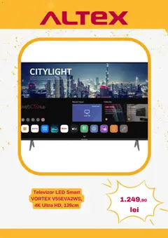 Ofertele Altex valabile de la 23.10.2025 | Pagină: 5 | Produse: Vestiyer, Televizor, Video, Babak
