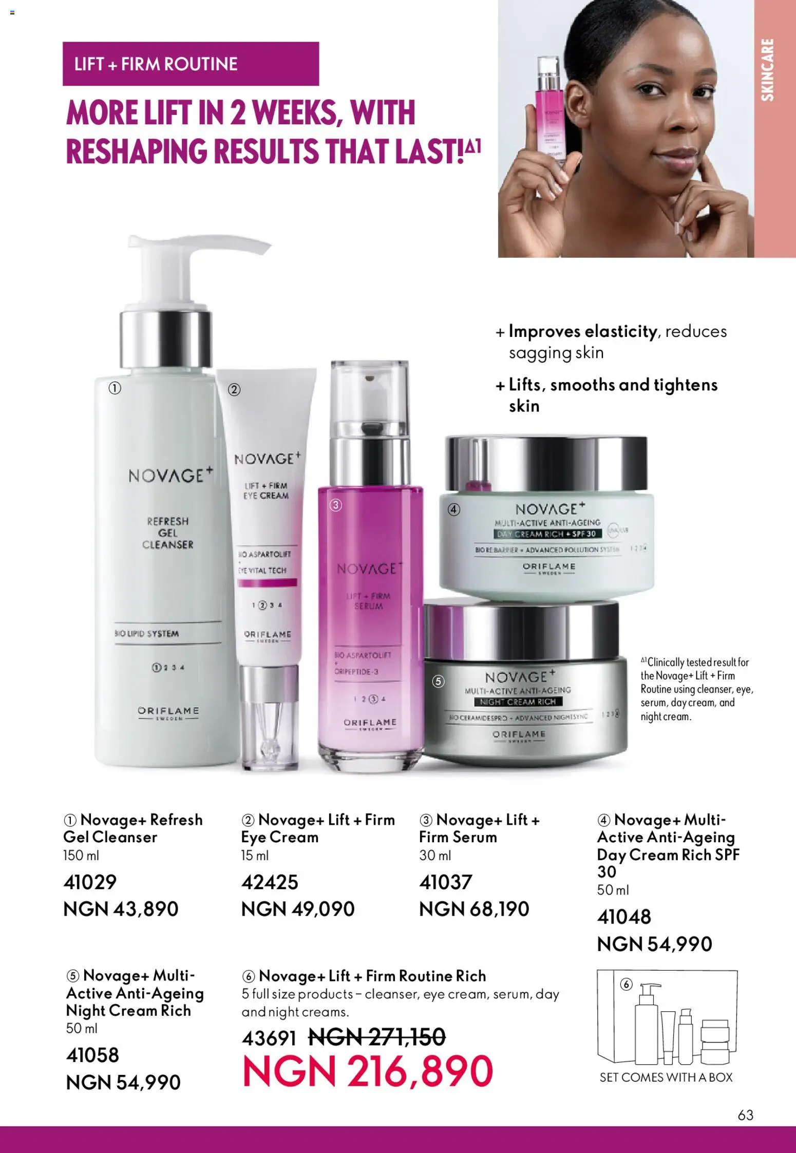 Oriflame - Catalogue 01/2026 valid from 01.01.2026 | Page: 63