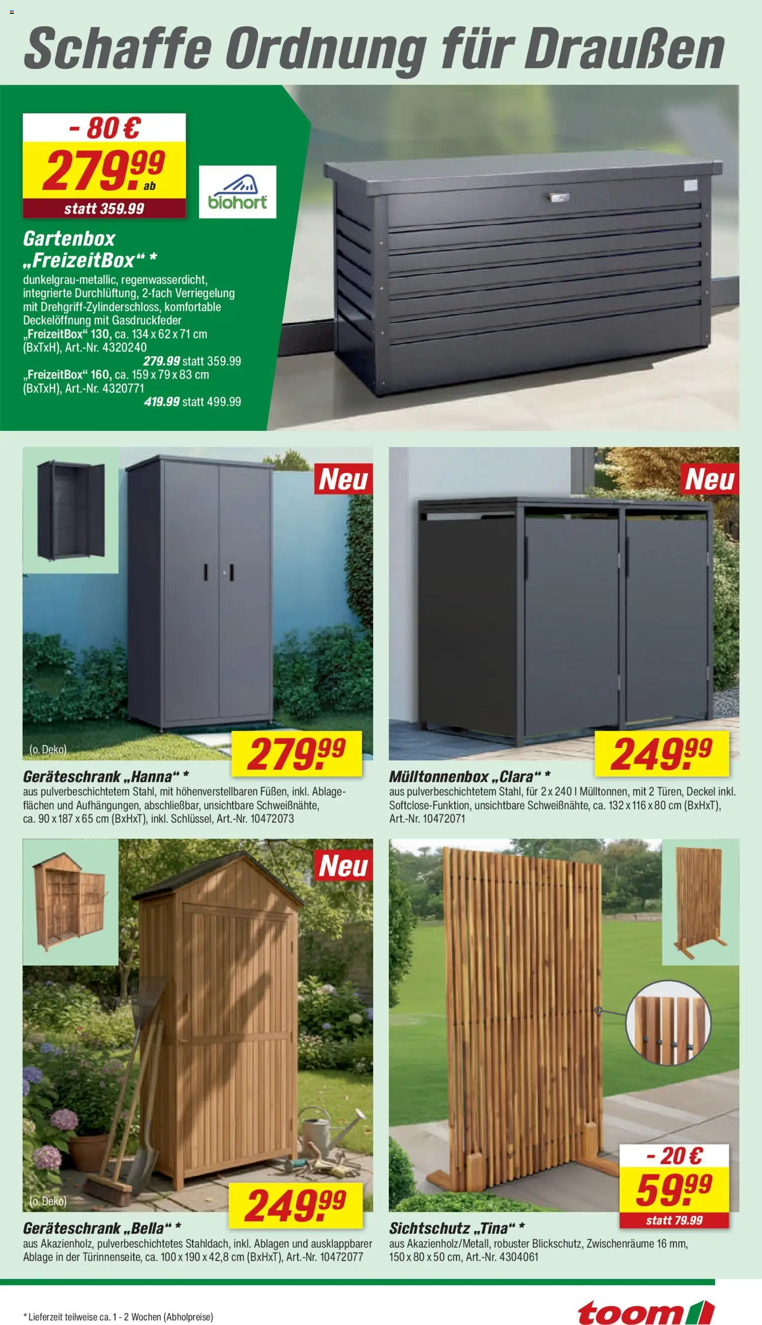 Toom Baumarkt Prospekt 	 – gültig ab 25.04.2026 | Seite: 11