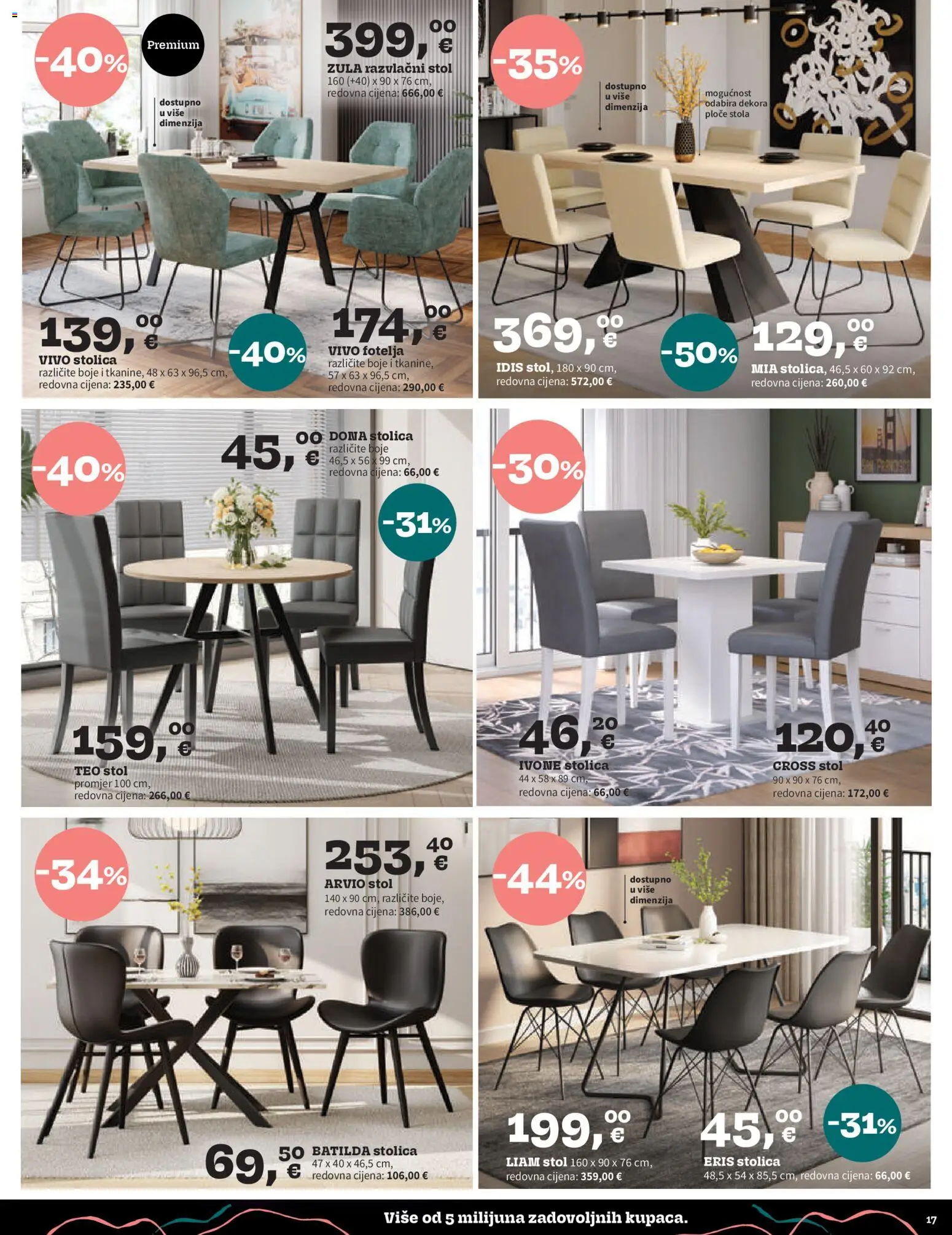 Prima katalog | vrijedi od 01.11.2025 | Stranica: 17 | Proizvodi: Fotelja, Stol, Stolica