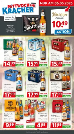 Getränkeland Prospekt 	 ab 27.04.2026 gültig | Seite: 3 | Produkte: Erdinger, Kostritzer, Weißbier, Grapefruit
