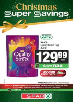 Superspar specials catalogue – valid from 24.11.2025 | Page: 13 | Products: Data, Bag, Switch, Paper
