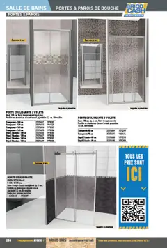Brico Cash - Prévisualisation de Brico Cash catalogue valide à partir de 04.04.2025 | Page: 256 | Produits: Brosse, Porte, Portes, Douche