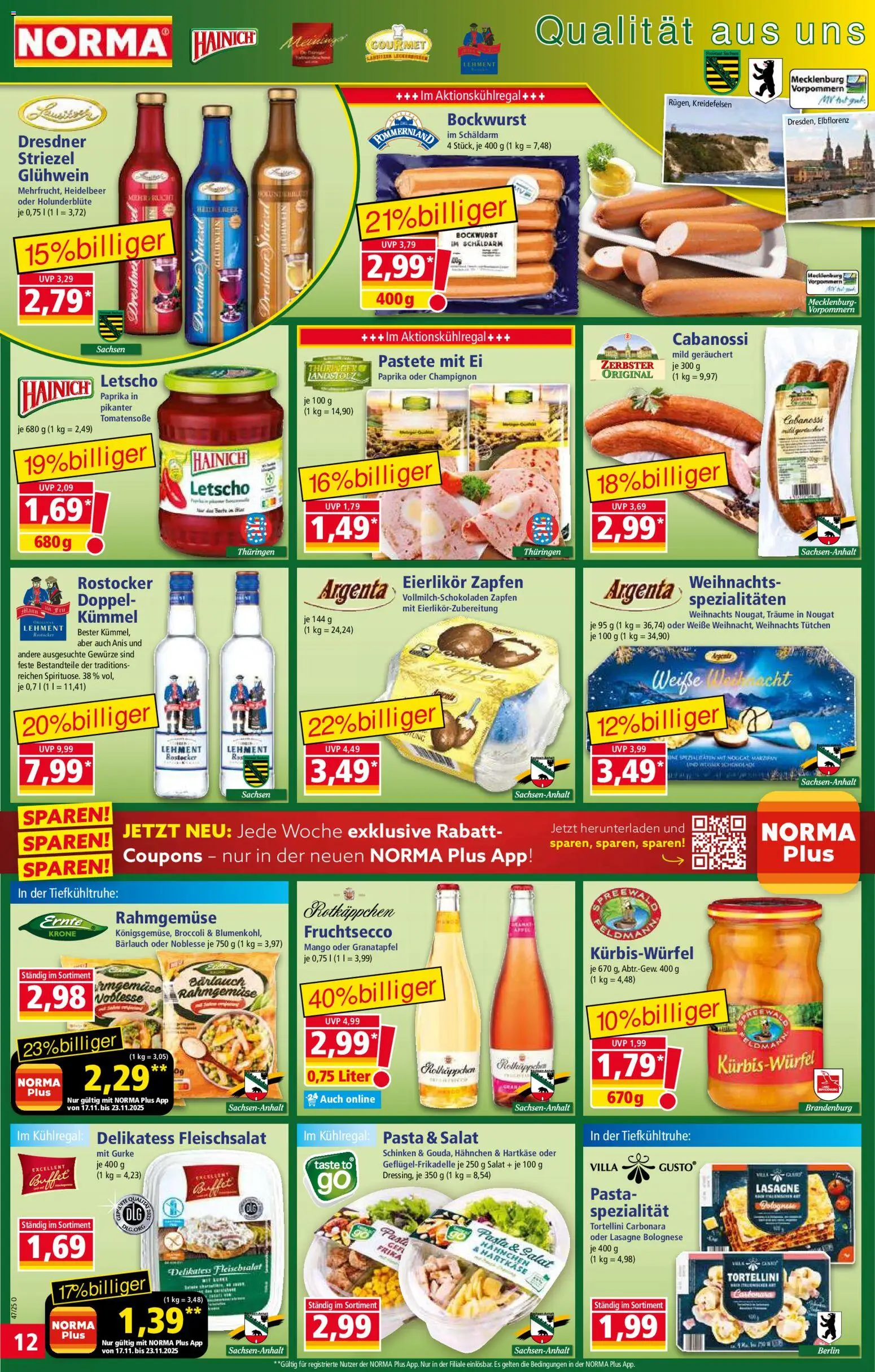 Norma - Black Friday – gültig ab 17.11.2025 | Seite: 12 | Produkte: Hahnchen, Granatapfel, Gewürze, Paprika