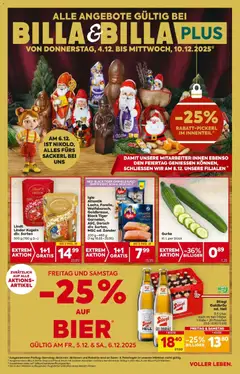 Billa Flugblatt - Oberndorf Bei Salzburg, Lamprechtshausen, Maria Alm ab 04.12.2025 gültig