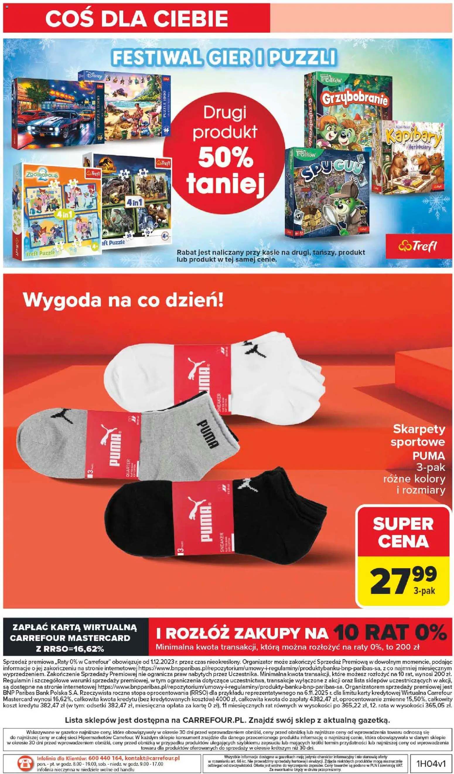Carrefour Gazetka - Łap super okazje od 19.01.2026 | Strona: 20 | Produkty: Karta, Skarpety