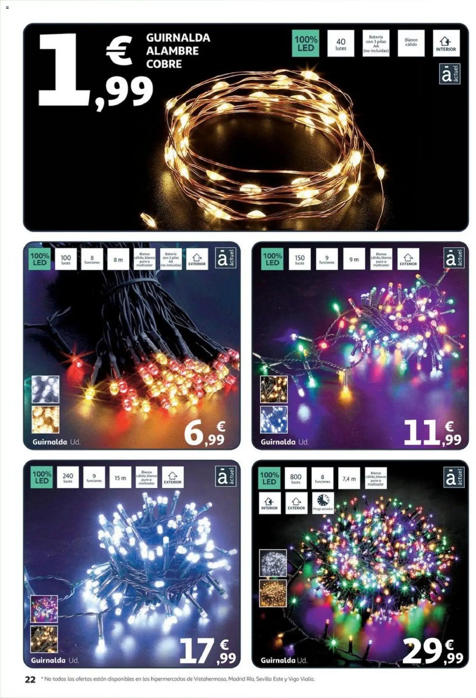 Alcampo - Decoración Navidad HG │ válido desde el 06.11.2025 | Página: 22 | Productos: Batería