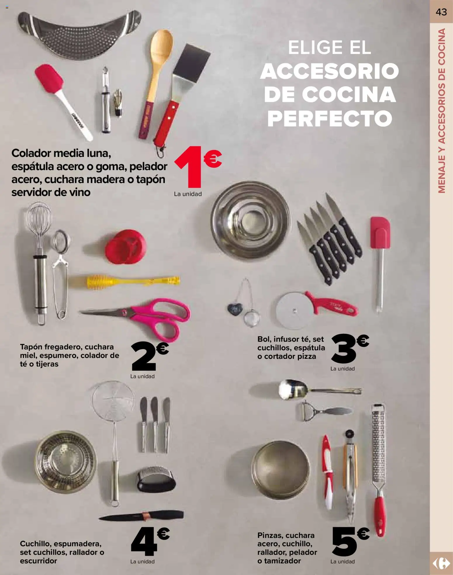 Carrefour folleto │ válido desde el 09.01.2026 | Página: 43 | Productos: Pizza, Vino, Té, Cocina