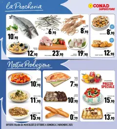 Anteprima del volantino COZZE SGUSCIATE, Shelled mussels. valido a partire dal 22.10.2025 | Pagina: 6