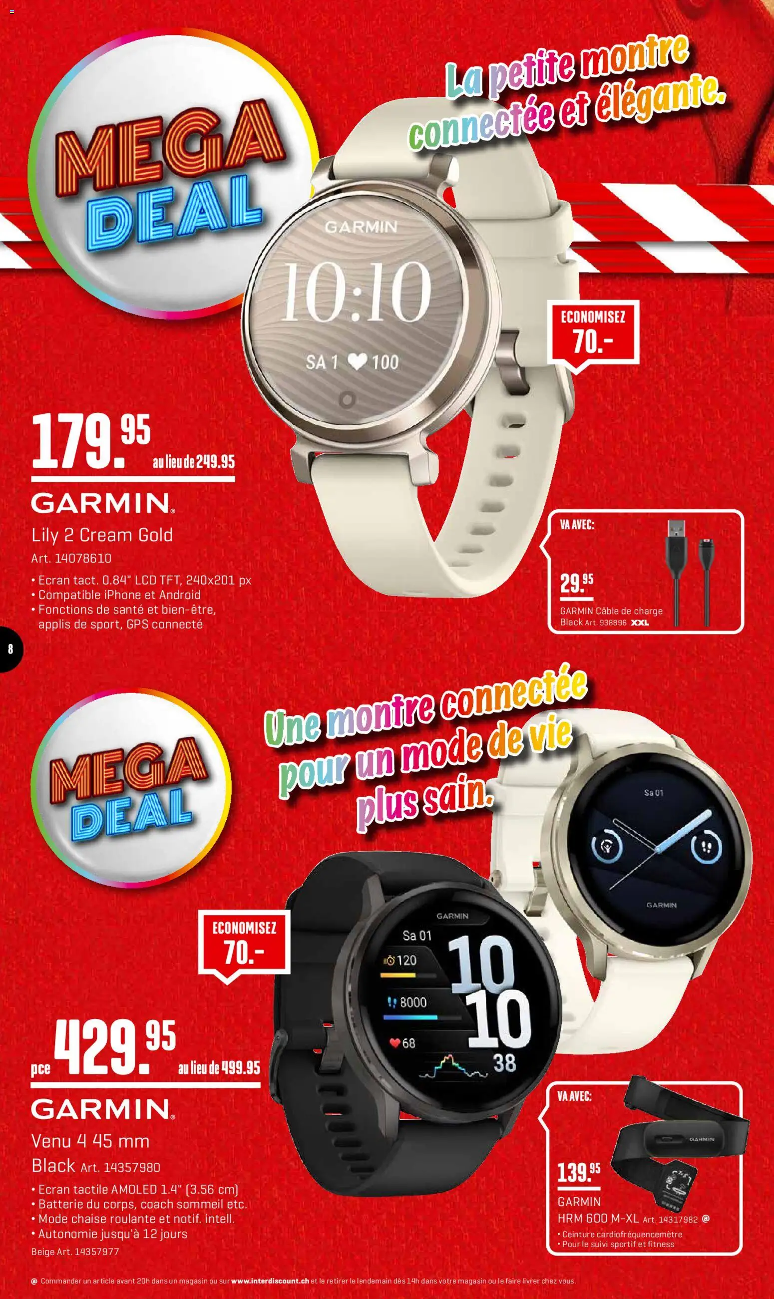 Interdiscount Aktionen FR – gültig ab 26.01.2026 | Seite: 8 | Produkte: Batterie, Iphone