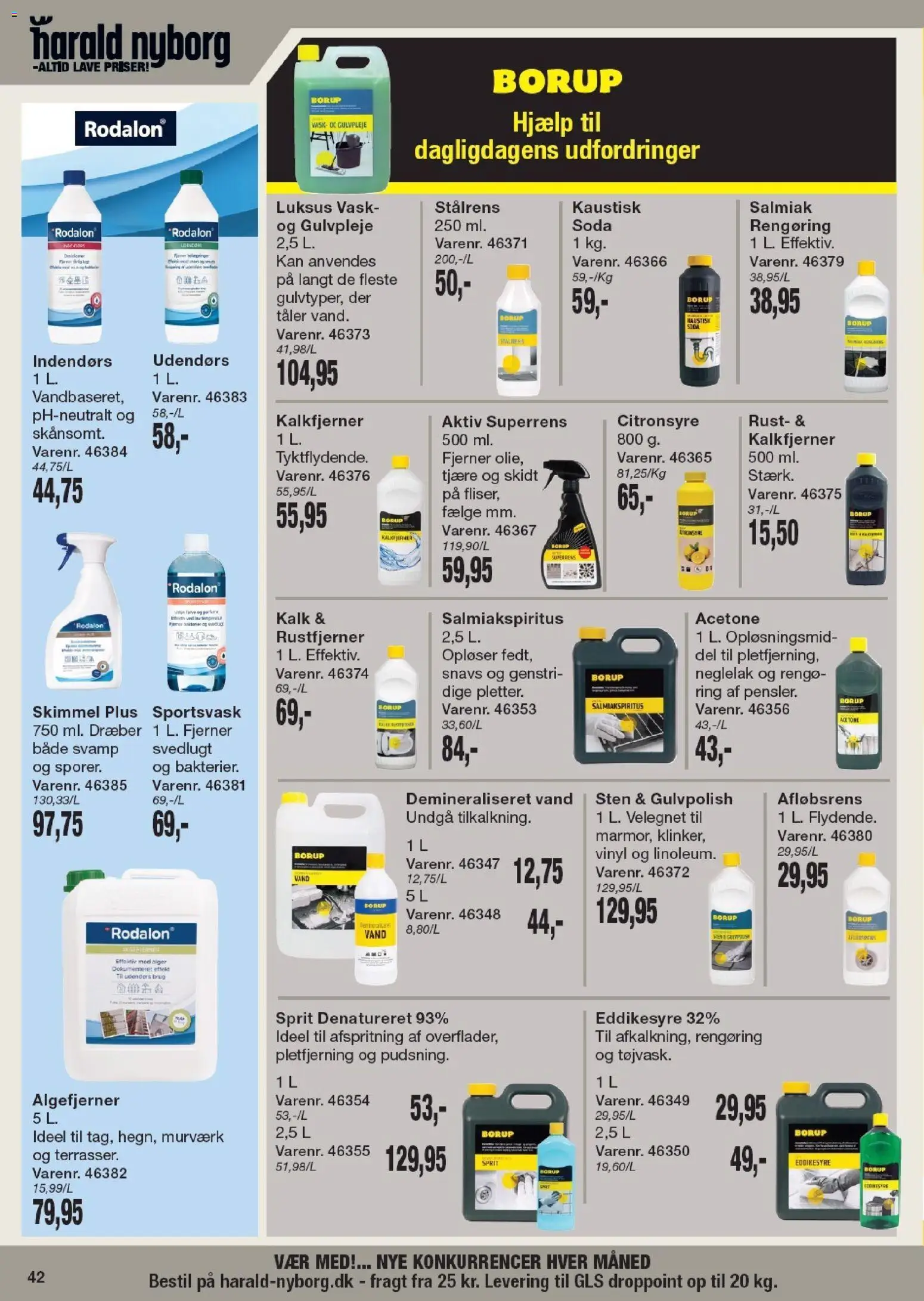 Harald Nyborg tilbudsavis – gyldig fra 23.04.2026 | Side: 42 | Produkter: Neglelak, Svamp