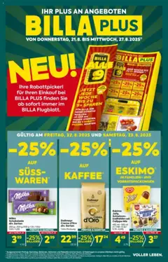 Vorschau von dem Prospekt - Billa Plus Flugblatt gültig ab 21.08.2025
