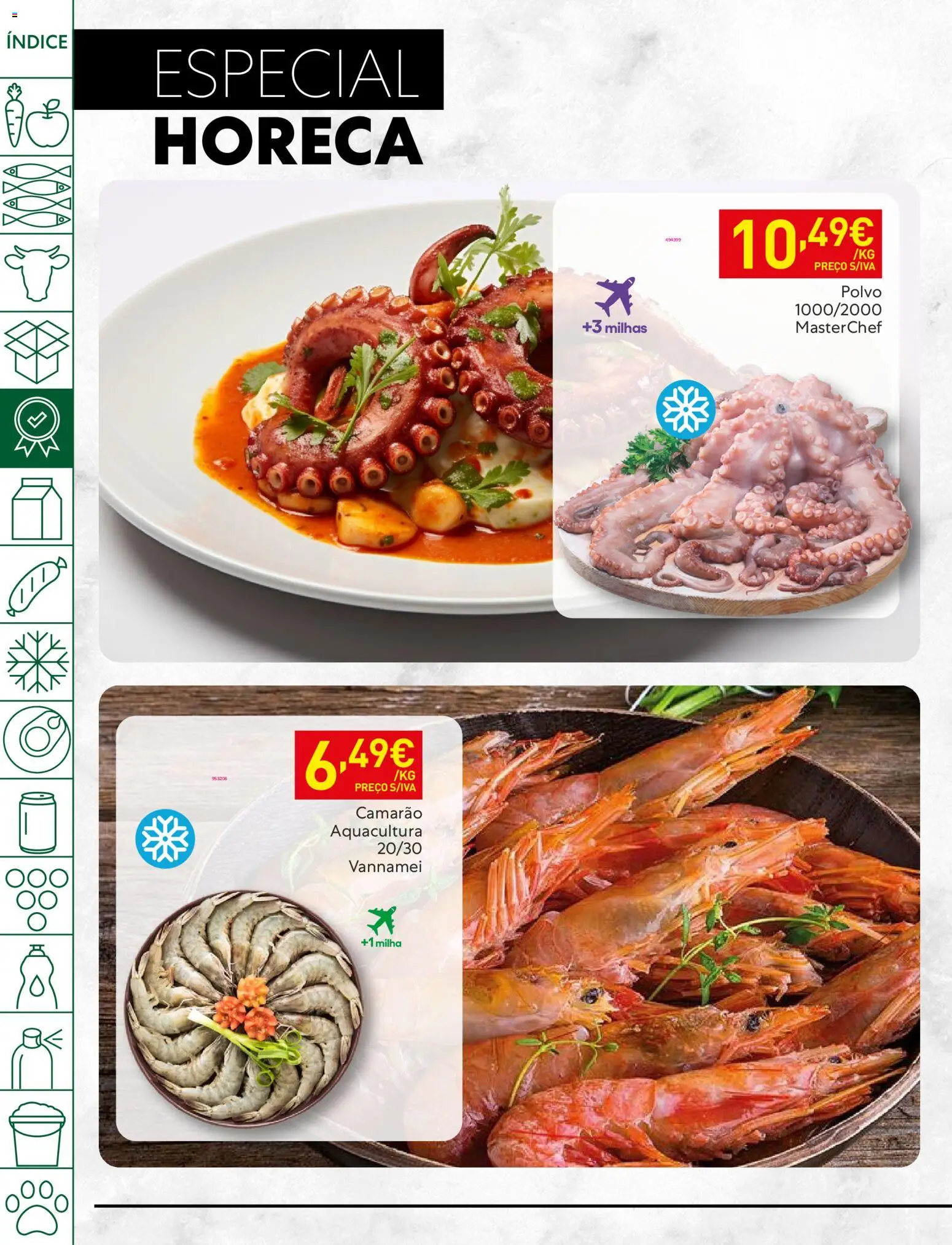 Recheio folheto │ válido de 25.12.2025 | Página: 8 | Produtos: Polvo, Camarão